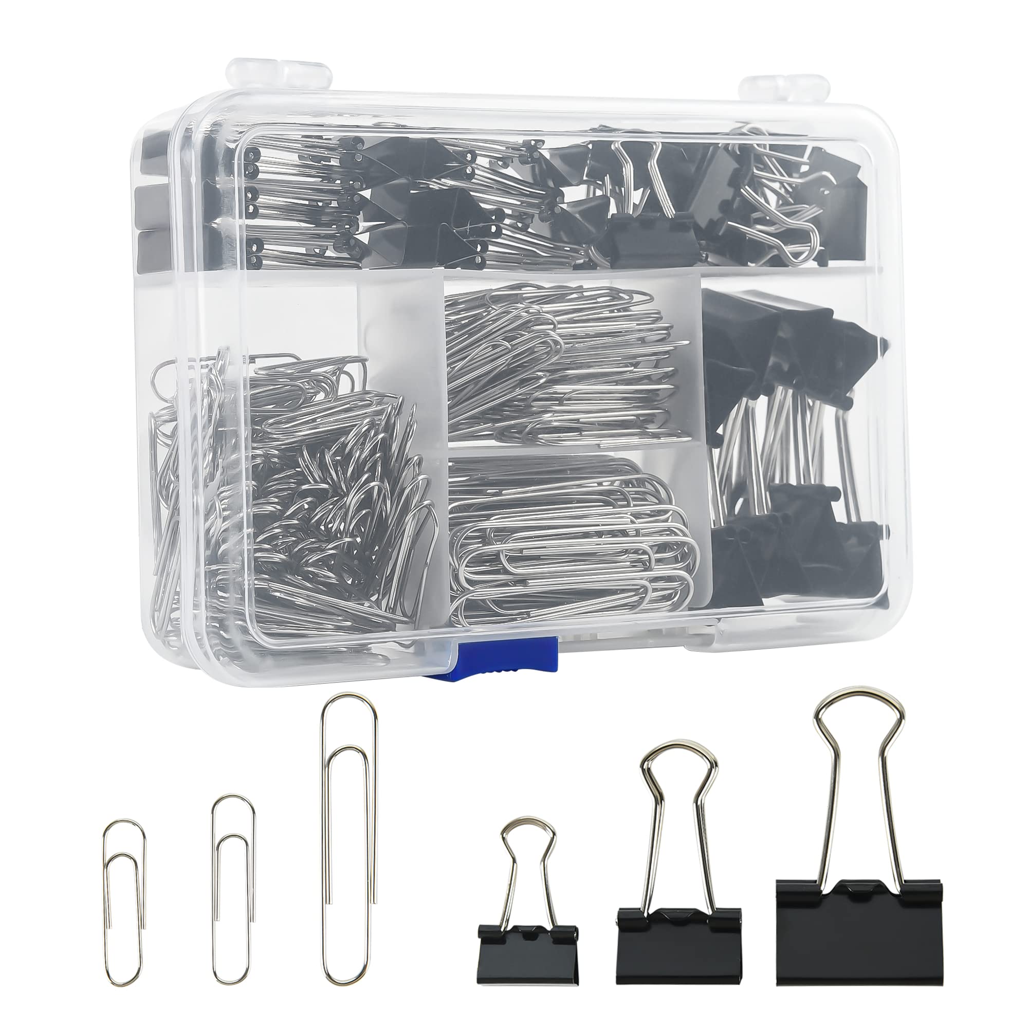 Binder Clip Assorted - Çeşitli Boyutlarda Dosya Klipsleri ve Jumbo