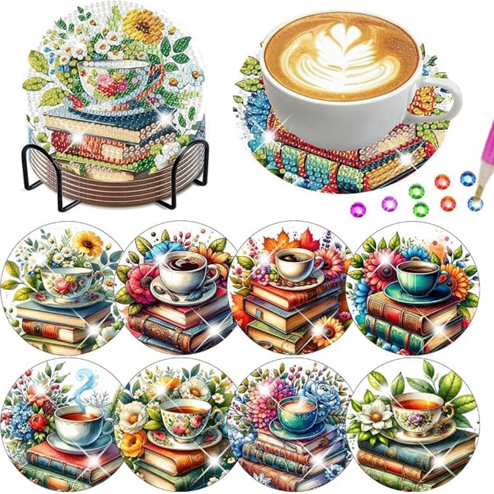 Graph Paper Pad - 8 adet/DIY elmas sanat resim tablosu