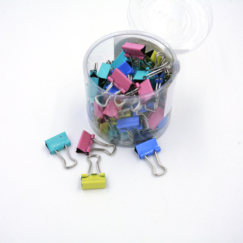 Binder Clip Assorted - 60 Çeşitli Küçük Ofis Düzenleyici Mini
