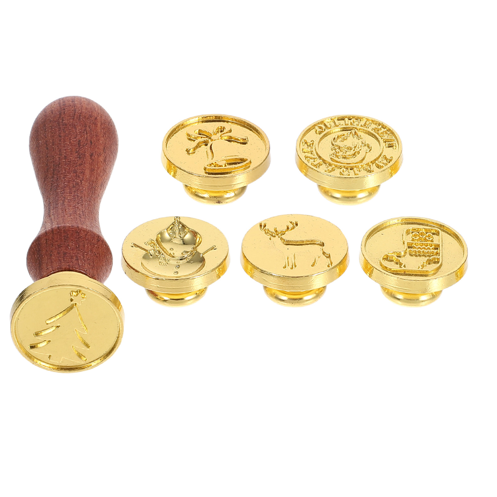 Wax Seal Stamp Kit - 1 Set Vintage Balmumu Mühür Seti