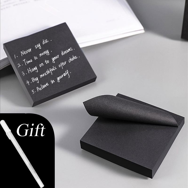 Office Stationery Supply List - Siyah N Kez Yapışkan Notlar Yapılacaklar