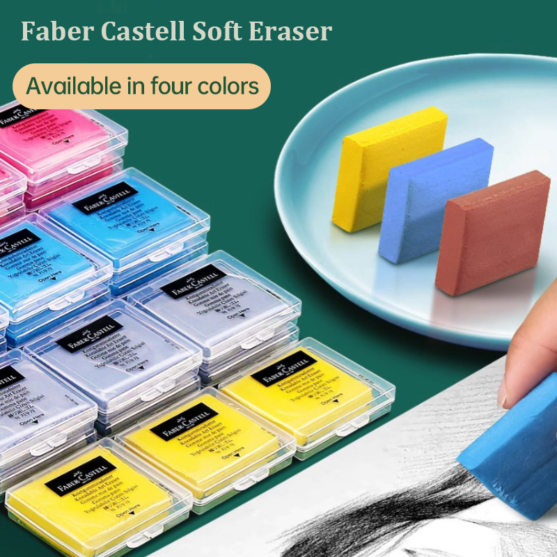 Rubber Eraser Kneaded - Faber-castell Plastisite Kauçuk Yumuşak Sanat Silgi