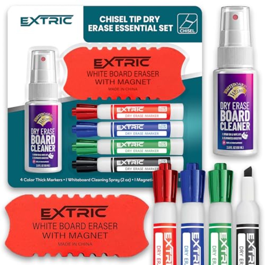Kuru Silinebilir Kalem Seti, 4 - Whiteboard Marker Set incelemesi ve fiyatı