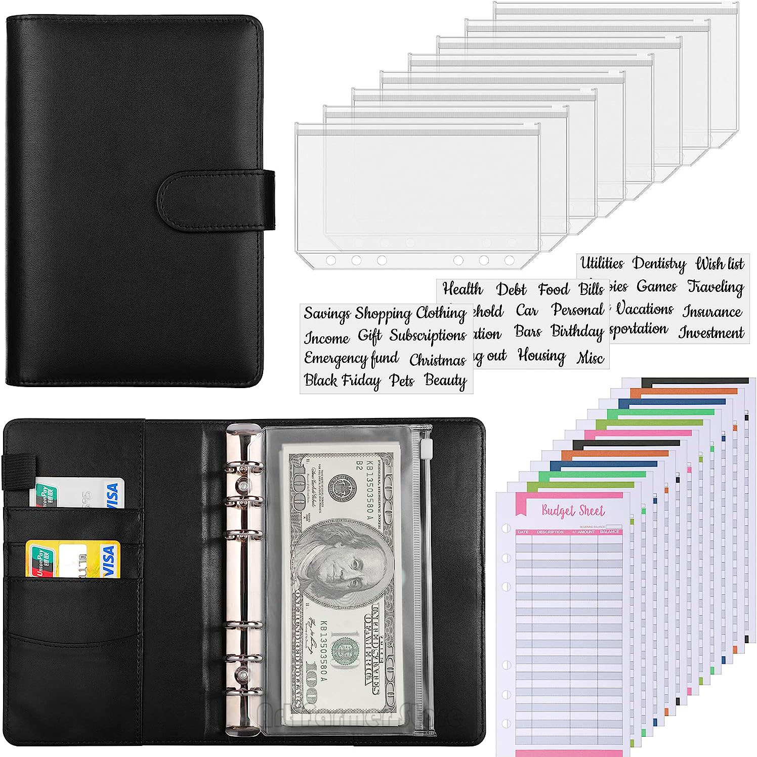 A6 Bütçe Bağlayıcı Nakit Zarf  - Planner Weekly Budget incelemesi ve fiyatı