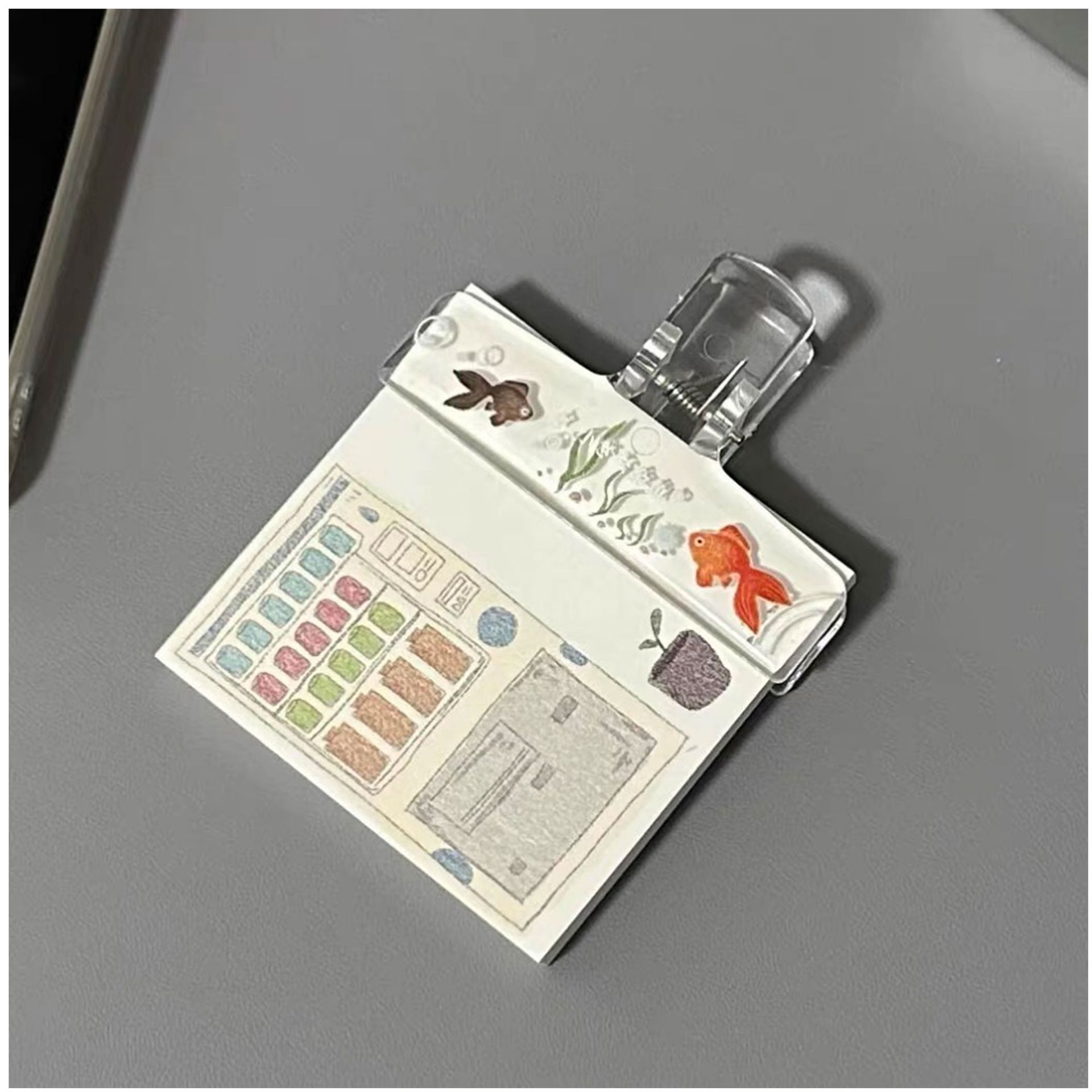 Şeffaf Akrilik Bağlayıcı Klipl - Binder Clip Assorted incelemesi ve fiyatı