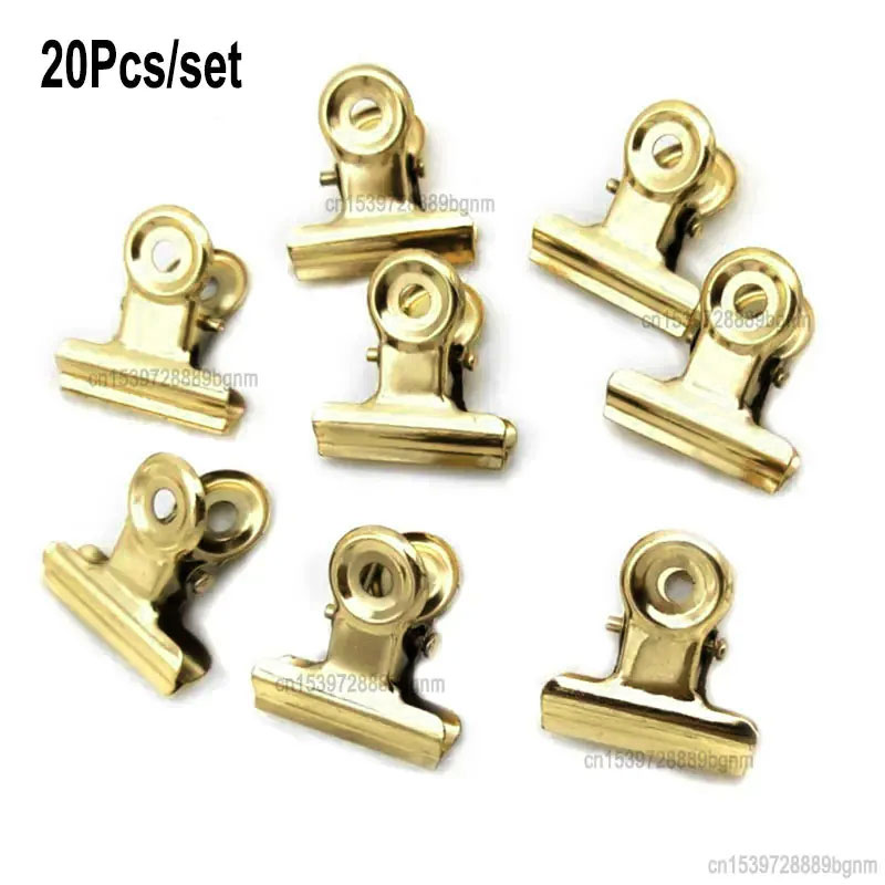 20 adet/takım 21mm * 23mm Yuva - Binder Clip Assorted incelemesi ve fiyatı