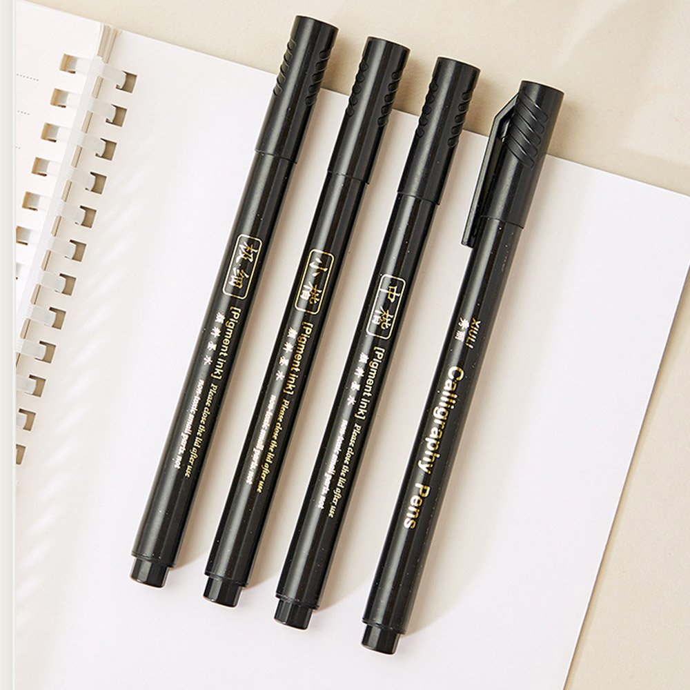 4 adet fırça kalem kaligrafi k - Stationery Supplier incelemesi ve fiyatı