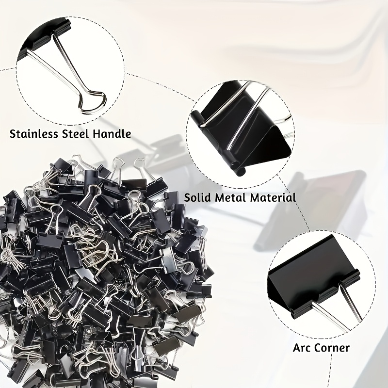 Renkli ve Siyah Klasör Klipsle - Binder Clip Assorted incelemesi ve fiyatı