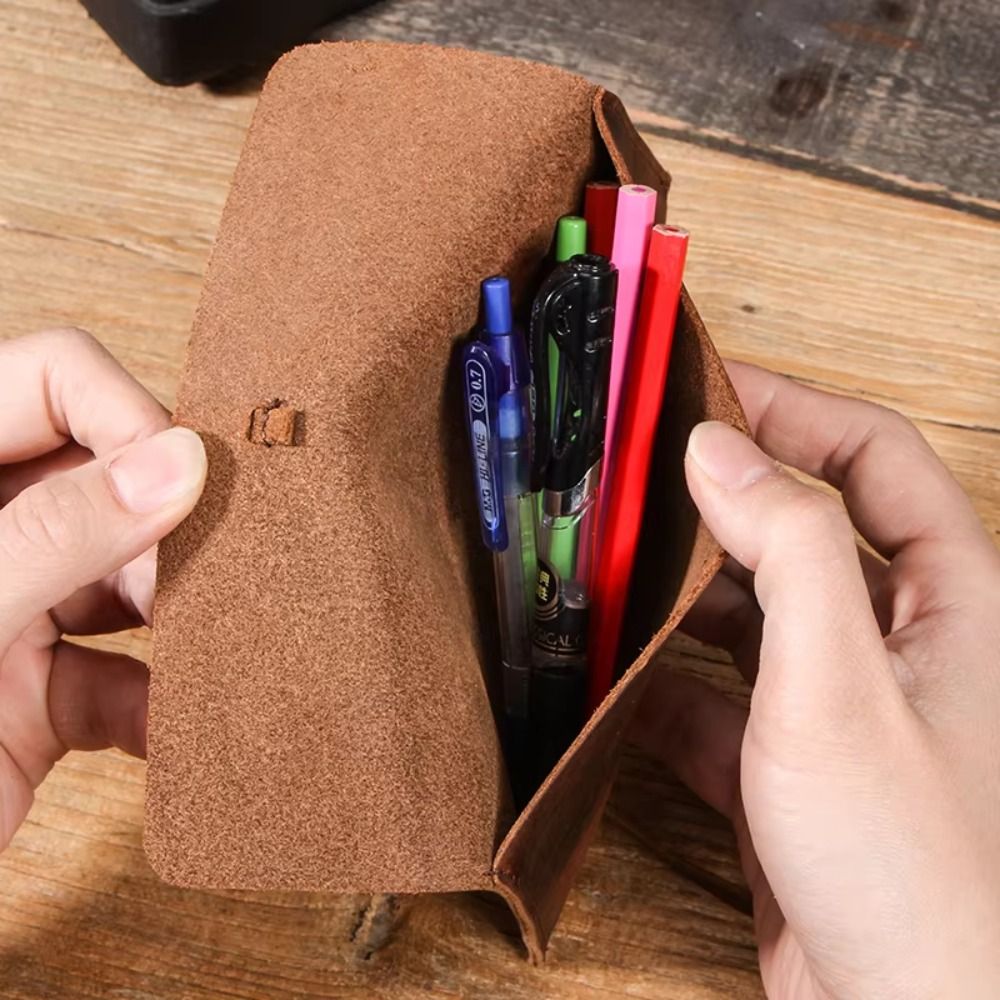Retro Deri Kalem Kutusu, Sarma - Pen Pouch Roll incelemesi ve fiyatı